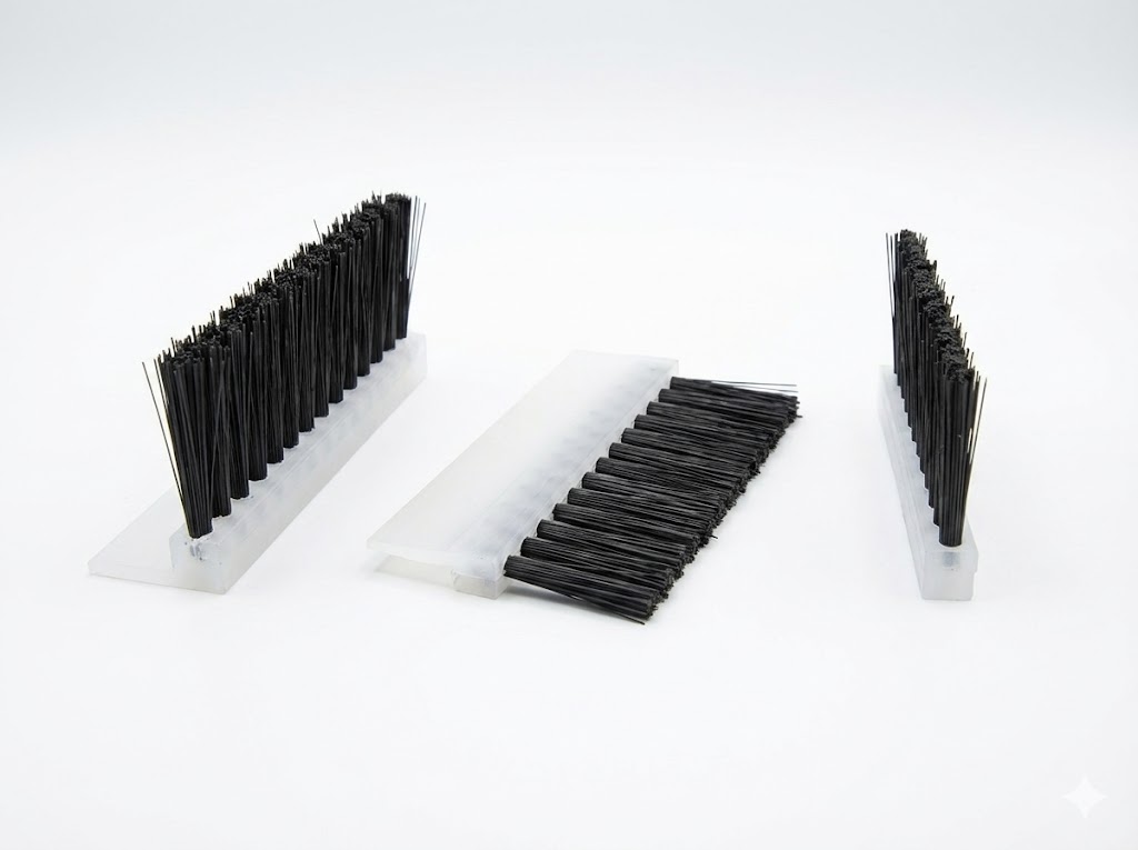 Escova Régua - Perfil de plástico