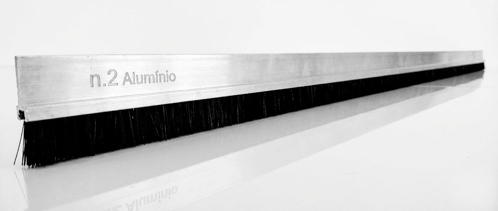 Escova Régua - Perfil n.2 Alumínio